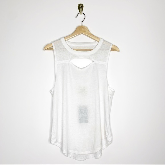 Chaser Tops - Chaser Cutout Crew Neck Tank